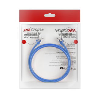 Cable de Parcheo / UTP / Cat. 6 (24 AWG) / 0.50 Metros (1.64 Pies) / Color Azul / PoE+ / Interior