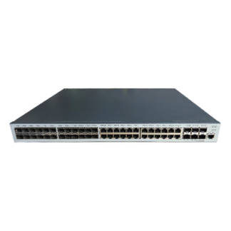 Switch Administrable Capa 3 / 24 puertos RJ45 Gigabit + 24 SFP + 6 SFP+ 10G / 598 Gbps / 1.44 x 0.14 x 1.15 pies