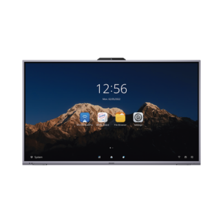 Pantalla Interactiva Touch de 65" Android 11 / Cámara Web 8 MP / Resolución 4K / Bocinas Integradas / Entradas HDMI y VGA / Incluye 2 Lápices para Escribir