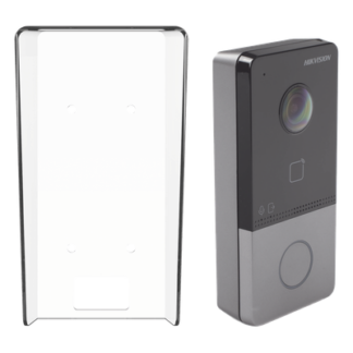 Kit Videoportero IP / 2 Megapixel / PoE IEEE802.3af / IP65 / WDR 129° / 1 Departamento / 6 Monitores / 128 Tarjetas Mifare / 1 Salida Relay / -40°C a +53°C (-40°F a +127°F)