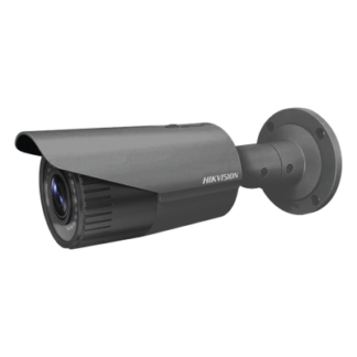 Bala IP 2 Megapixel / Lente Mot. 2.8 a 12 mm / 30 mts IR / WDR 120dB / IP67 /  Hik-Connect P2P / Exterior / PoE / Color negro