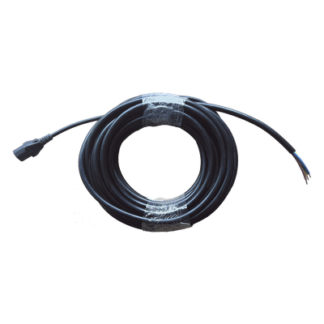 Kit de Cables de Corriente / Cable Principal 10 m (32.8 ft) / Interconexión Superior 37 cm / Interconexión Inferior 1.1 m (3.6 ft) / Para Paneles LED Videowall
