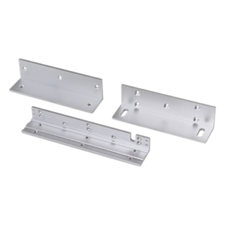 Kit de Montaje Z y L / Para Cerradura Magnética / Puertas de Madera y Metal / Alineación Precisa