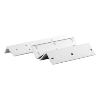 Kit de Montajes Z y L / Compatible con Cerradura Magnética DS-K4H255S / Puertas de Madera y Metal