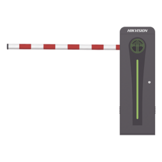 Barrera Vehicular / Brazo Abatible por Colisión 4 m (13.1 ft) / Motor Brushless 24 VDC / 360 Ciclos por Hora / Semáforo Rojo-Verde Integrado / Control por Bluetooth