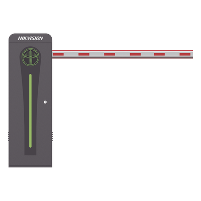 Barrera Vehicular / Brazo Iluminado LED 4 m (13.1 ft) / Motor Brushless 24 VDC / 360 Ciclos/Hora / Semáforo Rojo-Verde / Control Bluetooth