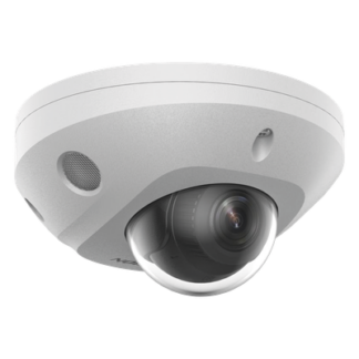 Mini Domo IP / 6 Megapixel / Dual Light 30 m (98.4 ft) / AcuSense / WDR 120 dB / IP67 IK8 / PoE