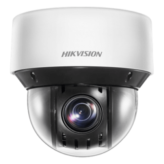 Mini Domo IP PTZ / 4 Megapixel / Zoom Óptico 25X / IR Inteligente 50 m (164 ft) / WDR 120 dB / Autoseguimiento / PoE+ / IP66
