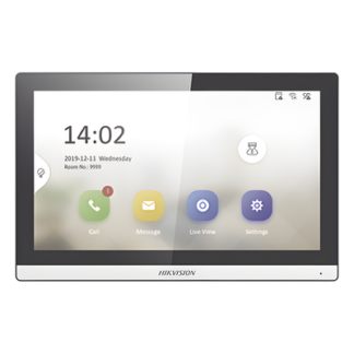 Monitor Touch para Videoportero / Pantalla 7" / Wi-Fi 2.4 GHz / Audio Bidireccional / Almacenamiento MicroSD 128 GB / Bisel Slim