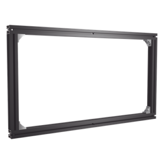 Montaje de Pared para 2 Paneles LED / Interior / Aluminio 6063 / 1000x580x80 mm (39.40'x22.85'x3.15') / 7.5 kg