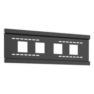 Montaje de Pared para Dockstation BodyCam / Acero SPCC / 4 Módulos de Expansión / 1132 x 370 mm