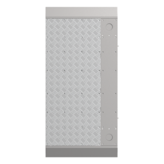 Base adicional para torniquete / Carril extra 90 cm (2.95 ft) / Sin anclaje al piso / Compatible con DS-K3B601-BASE900-S