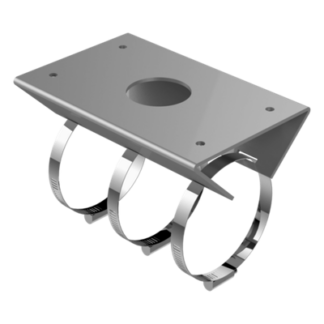 Montaje de Poste para Exterior / Aleación de Aluminio / IP66 / Brazo 305mm (1 pie) / Compatible con 40+ Modelos PTZ