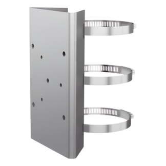 Montaje de Poste para PTZ / Acero Inoxidable / Ajustable 67-127 mm / 194 mm / 1 kg