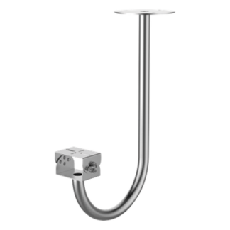 Montaje de Techo / Cuello de Ganso / Acero Inoxidable / 150×345×502 mm / 5.91×13.58×20.47 ft / Gris