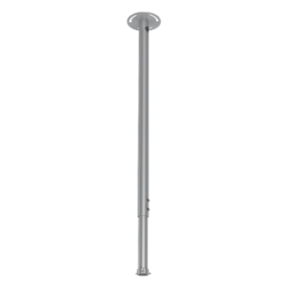 Montaje de Techo Telescópico para PTZ / Acero Inoxidable / 1500-2500 mm (4.9-8.2 ft) / 10.85 kg / Plateado