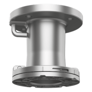Montaje de Techo Tipo Tubo / 4.6 Pulgadas de Largo / Compatible con Domos PTZ / Aluminio / 117x117x105 mm