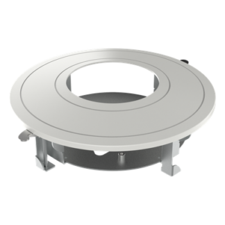 Montaje de plafón / Metal y plástico / Ø 256.1 mm (10.08') / Carga máx. 4.5 kg (9.92 lb) / Blanco
