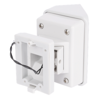 Montaje para Sensor PIR Exterior / Ajuste 90° / Cobertura Extendida 90° / Incluye Adaptador