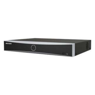 NVR IP / 12 Megapíxel (4K) / 4 Canales / 4 Puertos PoE+ / Reconocimiento Facial / AcuSense / 1 Bahía HDD / HDMI 4K / PoE Extendido 300 m (984.3 ft)
