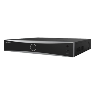 NVR IP / 16 Canales / 12 Megapixel (4K) / AcuSense / Reconocimiento Facial / 4 Bahías HDD / HDMI 4K / Alarmas I/O