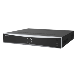 NVR IP / 16 Canales / 16 Puertos PoE+ / 12 Megapixel (4K) / Reconocimiento Facial / 4 Bahías HDD / HDMI 8K / AcuSense