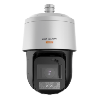 PTZ IP / 4 Megapixel / 42X Zoom / Dual Light 500 m IR / 100 m Luz Blanca / Polímero Anticorrosivo C5 / Auto-Seguimiento / DARKFIGHTER / EIS / IP67 NEMA 4X / 1640 ft IR / 328 ft Luz Blanca
