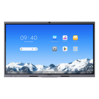 Pantalla Interactiva Touch / 65 Pulgadas / 4K UHD / 50 Puntos Táctiles / Android 14 Certificado EDLA / Cámara Web 8 MP / Audio 55 W / Wi-Fi / NFC / 128 GB Almacenamiento