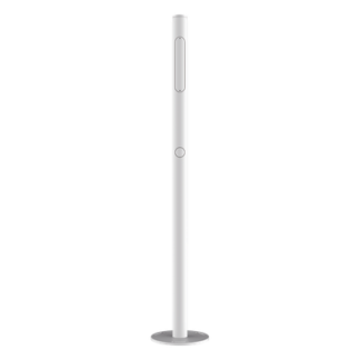 Poste para Cámara ANPR / Altura 1.3 m (4.3 ft) / Aleación con Pulverización Superficial / Diseño Impermeable / Color Blanco