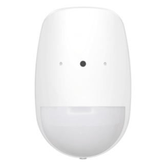 Sensor de Movimiento PIR y Ruptura de Cristal Inalámbrico / Detección PIR 12 m (39.4 ft) / Cobertura 85.9° / Ruptura de Cristal 8 m (26.2 ft) / 120° / Inmunidad a Mascotas 30 kg (66 lb) / Batería 4 Años / AX PRO