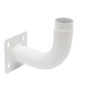 Soporte de Pared para Cámara ANPR / Aleación de Aluminio / Inclinación 90° / Impermeable / Ø 63 mm (2.48')
