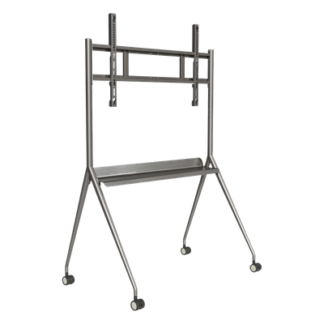 Soporte de Piso Móvil / Pantallas 86" y 98" / VESA 400x200 a 600x400 / Carga 135 kg / Estructura Metálica