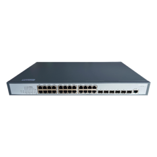 Switch Core Administrable Capa 3 / 24 Puertos Gigabit / 6 Uplink SFP+ 10G / Enrutamiento BGP-OSPF / 1.44 x 0.76 x 0.92 ft