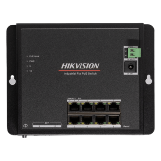 Switch Industrial PoE / 8 Gigabit / 2 SFP / Alcance 300 m (984.3 ft) / 240 W / -40~75°C