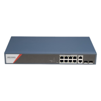 Switch PoE+ Administrable / 8 Puertos Gigabit PoE++ 90 W / 2 Puertos Uplink 1000 Mbps / 2 Puertos SFP / Alcance Extendido 300 m (984.3 ft) / 130 W