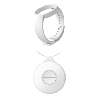 Botón de Pánico Doble Portátil / IP54 / Comunicación Bidireccional 433 MHz / Autonomía 35 h / Emparejamiento Automático