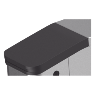 Tapa Plástica para Torniquete / Compatible DS-K3B220 / Logo de Lectura de Tarjeta / Instalación sin Herramientas