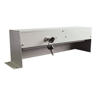 Botón de Pánico Tipo Pedal / Contacto NO/NC / Construcción Metálica / 333 x 88 x 145 mm / 1 kg / Para Paneles AX Hybrid PRO