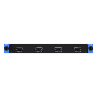 Tarjeta de Salida HDMI / 4 Puertos / 4K por Puerto / HDMI 1.4 / 16 Capas Video Wall / Audio 48 kHz