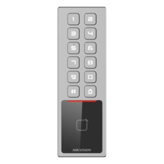 Teclado de Control de Acceso Antivandálico / IP65 & IK08 / 3,000 Usuarios / 10,000 Tarjetas / Lector MIFARE 13.56 MHz / TCP/IP y RS485 / 100,000 Eventos