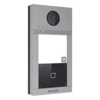 Videoportero IP / 2 Megapixel / PoE / IP65 + IK08 / 1 Departamento / Lector Mifare / 2 Puertas / 6 Monitores / Visión Nocturna IR 3m / Ángulo 129°