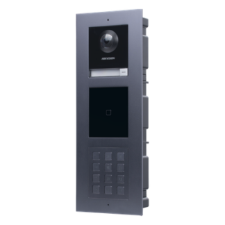 Videoportero IP Multiapartamento / 2 Megapixel / 7 Frentes de Calle / IP65 / PoE / Teclado y Lector EM / -40°C a 60°C (-40°F a 140°F)