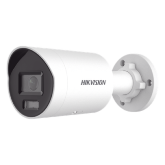 [Dual Light + ColorVu] Bala IP 8 Megapixel (4K) / Lente 2.8 mm / 40 mts IR + 40 mts Luz Blanca /  Microfono Integrado / Exterior IP67 /   WDR 130 dB / ACUSENSE (Filtro de Falsas Alarmas) / Captura Facial / PoE / Metal / ACUSEARCH