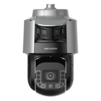 [TandemVu] Domo PTZ IP 4 Megapixel con Cámara Panoramica 180º de 6 Megapixel / 42X Zoom / 300 mts IR y 30 mts Luz Blanca / IP67 / IK10  / Autoseguimiento / Wiper / Deep learning / Entrada-Salida de Audio y Alarma / Ultra Baja Iluminació