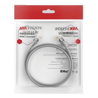 Cable de Parcheo UTP / Cat. 6 / 24 AWG / 10 Metros (32.81 Pies) / Gris / PoE+ / Interior