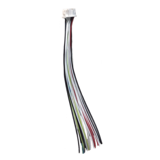 Cable de Salida de Alarmas / Compatible con DS-KH6320-WTE1 y DS-KH8520-WTE1 / Arnés Multicolor