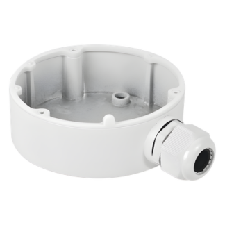 Caja de Conexiones para Mini Domo IP / Aluminio / IP66 / Carga 4.5 kg / Ø111 x 42 mm