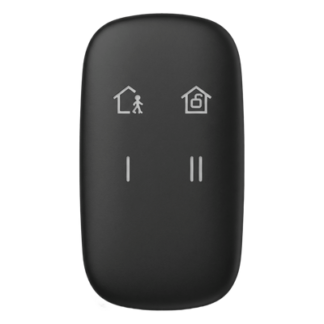 Control Remoto de Armado / 433 MHz Bidireccional / Teclas Programables / Batería CR2032 / 16 g / Negro