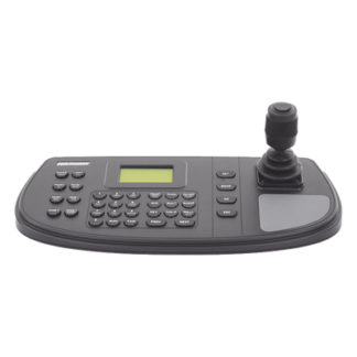 Controlador PTZ IP/Analógico / RS-485 1200 m (3937 ft) / Pantalla 128x64 / 16 Usuarios / 4.5W / Interior