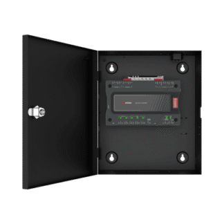 Controlador de Acceso para Elevadores / 128 Pisos / TCP/IP / 100,000 Tarjetas / 50,000 Usuarios / Huella, Tarjeta o QR / 5 Relevadores / 24 Distribuidores Esclavos